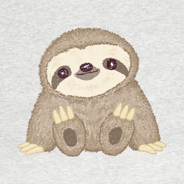 Sloth illustration by sanogawa